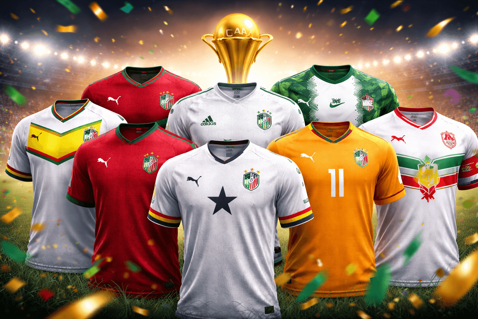CAN 2025 au Maroc : Coupe d’Afrique des Nations – maillots et collections Zokits