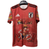 Maillot de foot Japon x One Piece – Rouge Luffy Maillot de foot Japon x One Piece – Rouge Luffy | Football Jersey Japon X One Piece – Red Luffy