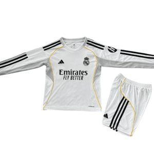 Maillot et short de foot enfant Real Madrid 2024 Maillot et short de foot enfant Real Madrid 2024 | Jersey Et Shgoldts De Foot Kids Real Madrid 2024
