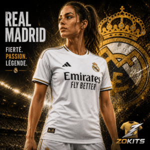 Maillot de foot blanc Real Madrid Maillot de foot blanc Real Madrid — La lumière des Merengues | Football Jersey White Real Madrid — La Lumière Des Merengues