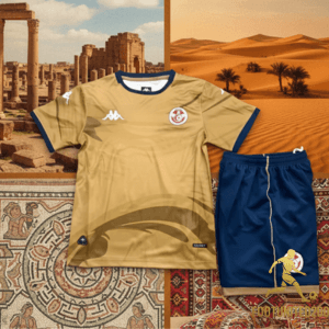 Maillot + short Tunisie 2026/27 – Aigles de Carthage Maillot + short Tunisie 2026/27 – Aigles de Carthage | Jersey + Shgoldts Tunisie 2026/27 – Aigles De Carthage