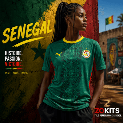 Maillot de foot Sénégal concept Edition « Lion de la Teranga » Maillot de foot Sénégal concept Edition « Lion de la Teranga » | Football Jersey Sénégal Concept Edition « Lion De La Teranga »