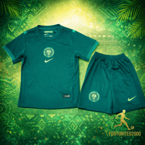 Ensemble de foot enfant du Nigeria « Deep Forest » – Nike | Kit De Foot Kids Du Nigeria « Deep Fgoldest » – Nike