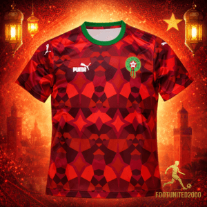 Maillot de foot Maroc « Héritage & Lumière » – Puma x Lions de l’Atlas Maillot de foot Maroc « Héritage & Lumière » – Puma x Lions de l’Atlas | Football Jersey Maroc « Héritage & Lumière » – Puma X Lions De L’atlas