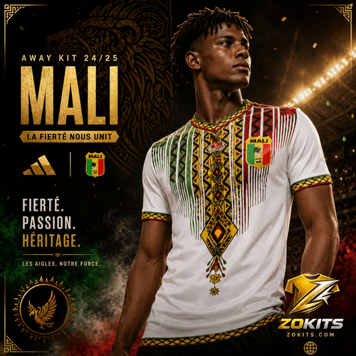 Maillot de foot Mali Édition spéciale 2024/25 Bogolan Player | Football Jersey Mali Édition Special Editione 2024/25 Bogolan Player