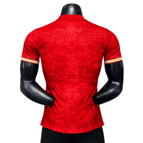 Maillot de foot Angleterre  – Version Player Rouge & Or | Football Jersey Angleterre  – Version Player Red & Gold