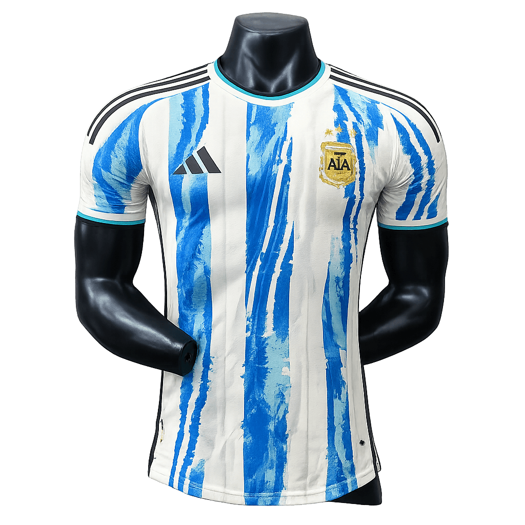 Maillot de foot Argentine 2024:25 Champion du Monde AFA Maillot de foot Argentine 2024/25 – Champion du Monde | Football Jersey Silverine 2024/25 – Champion Du Monde