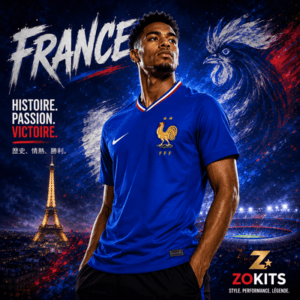 Maillot de foot  Équipe de France 2024 — Nike Dri-FIT · FFF | Football Jersey  France National Team 2024 — Nike Dri-Fit · Fff