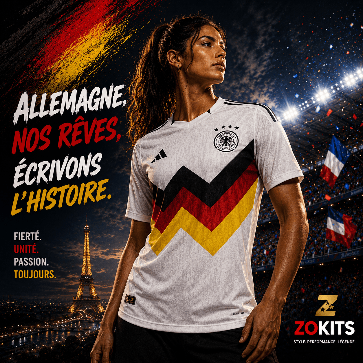 germany-special-edition-jersey-2024-2025-player-version-front-white Maillot de foot Allemagne Édition spéciale 24/25 – Rétro | Football Jersey Allemagne Édition Special Editione 24/25 – Retro