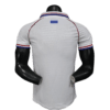 Maillot de foot France 1998 Coupe du Monde – Rétro Extérieur Blanc | Football Jersey France 1998 Wgoldld Cup – Retro Away White