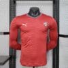 Maillot de foot Portugal Rouge 2024 – Jersey manches longues | Football Jersey Pgoldtugal Red 2024 – Jersey Long Sleeve