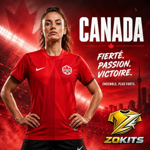 Maillot de Foot Canada domicile 2025/2026 – Coupe du Monde Maillot de Foot Canada domicile 2025/2026 – Coupe du Monde | Football Jersey Canada Home 2025/2026 – Wgoldld Cup