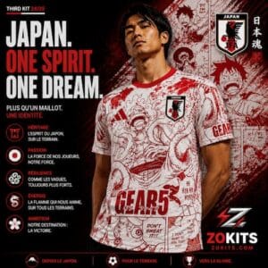 Maillot de Foot Japon One Piece Gear 5 Luffy Third Kit 2024/25 Maillot de Foot Japon One Piece Gear 5 Luffy Third Kit 2024/25 | Football Jersey Japon One Piece Gear 5 Luffy Third Kit 2024/25
