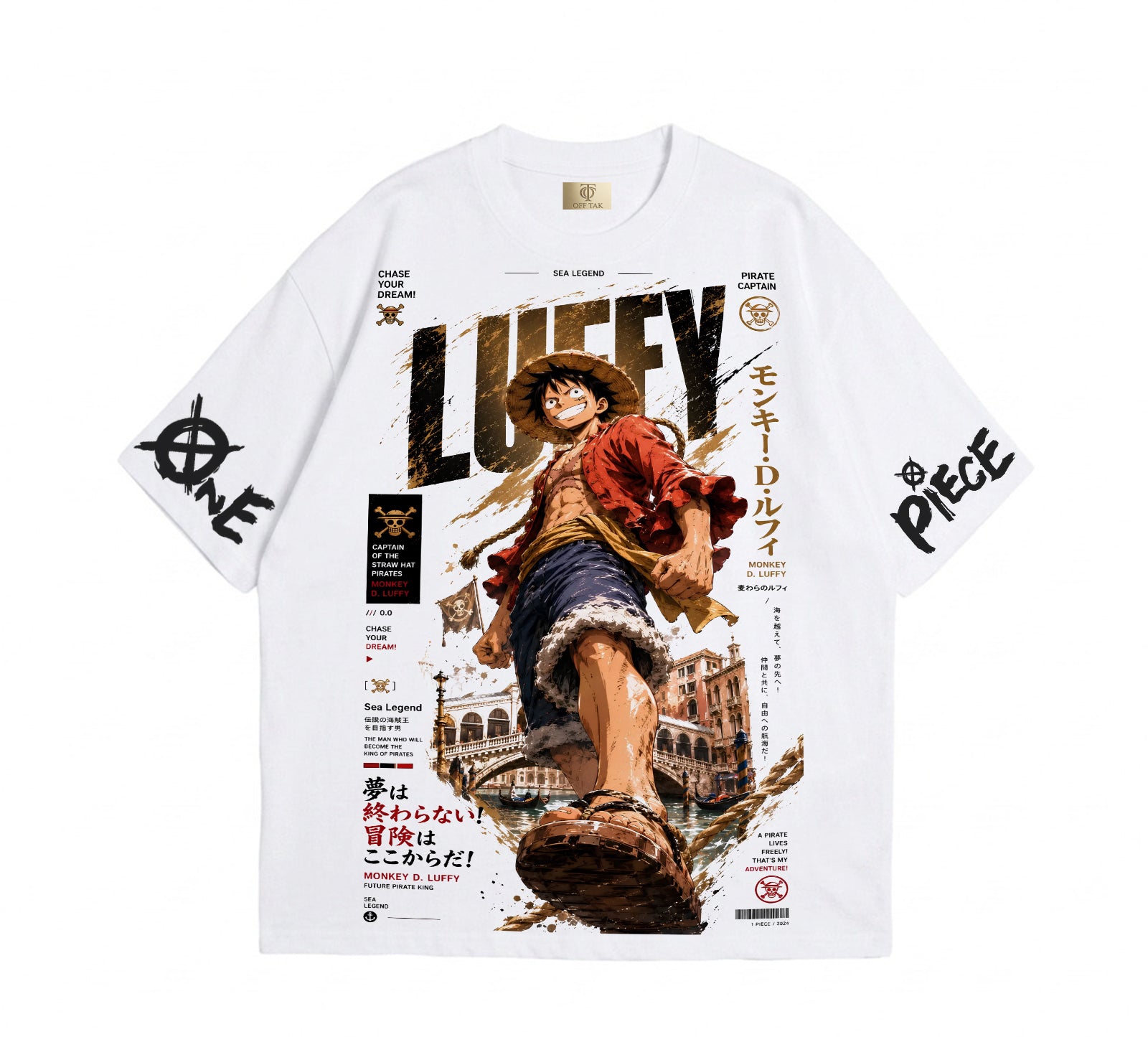 T-shirt One Piece Lotfy – Manga Anime Premium T-shirt One Piece D. Luffy – Manga Anime Premium